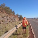 Day 10 26 July Karijini back to Tom Price; tailwinds and rocks