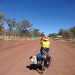 Day 8 Kalumbaru turnoff to Mount Barnett/Manning Gorge 127 km (21 km bike, 106 km Jerrys troopie)